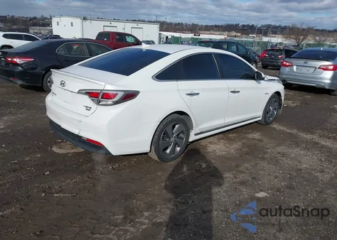 2016 Hyundai Sonata Hybrid Limited z USA, uszkodzony, nr VIN KMHE34L12GA025751